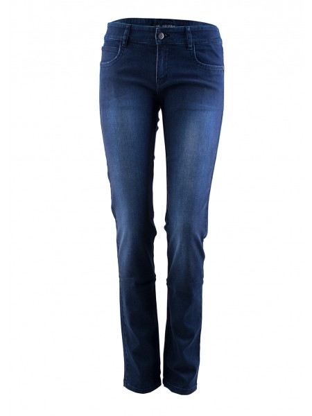 Classic Women's Jeans with High Waist 17509