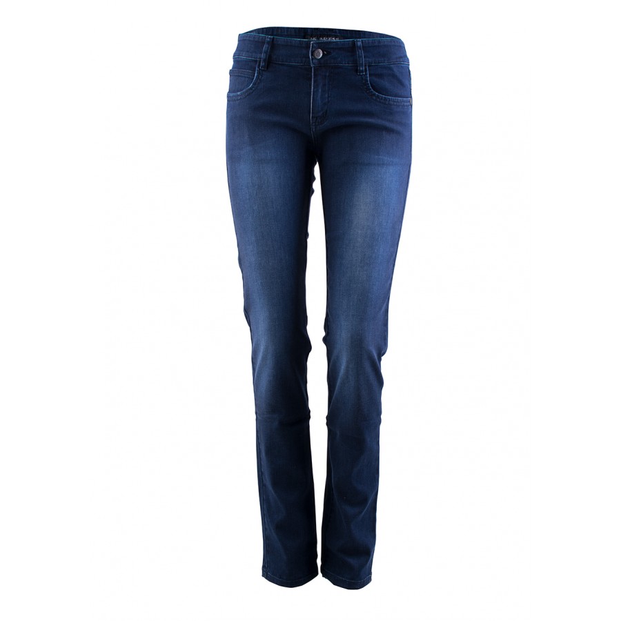 Classic Women's Jeans with High Waist 17509