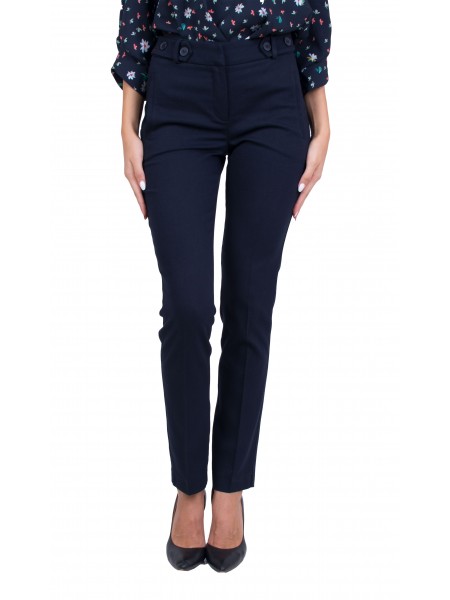 Women's formal dark blue trousers N 20513 / 2021