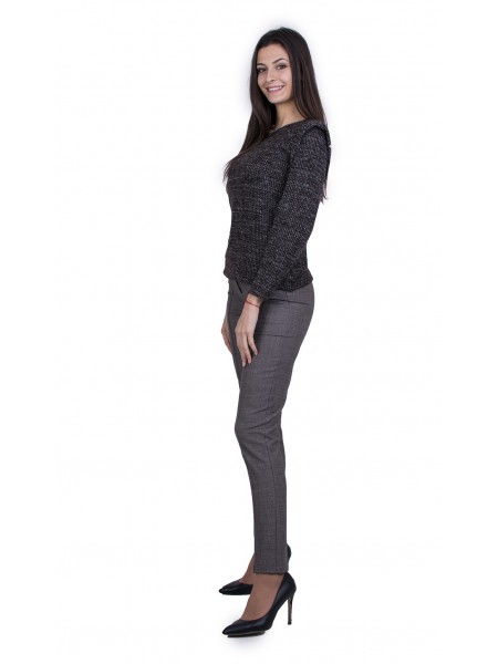 Bayan Takım Bluz ve Bej Pantolon 18583 - 557 / 2022