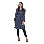 Women's Coat with Double Row Fastening 21513 / 2022 Women's Coat with Double Row Fastening 21513 / 2022