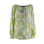 Green Women's Blouse 23144 / 2023 Green Women's Blouse 23144 / 2023