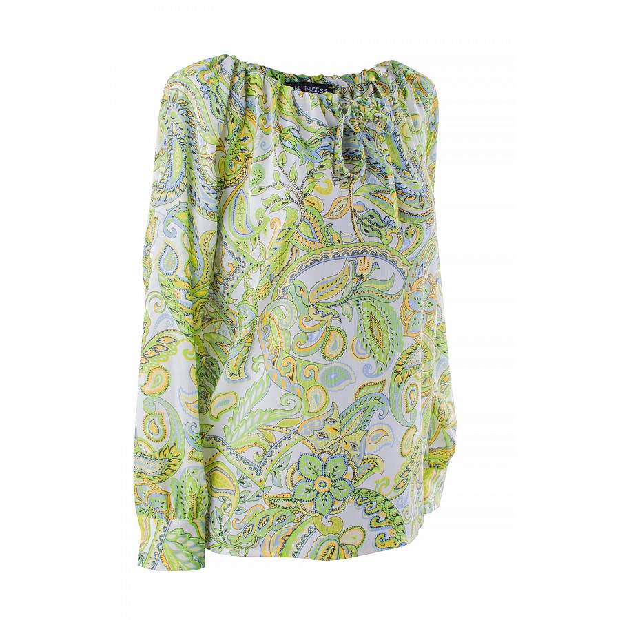 Green Women's Blouse 23144 / 2023 Green Women's Blouse 23144 / 2023
