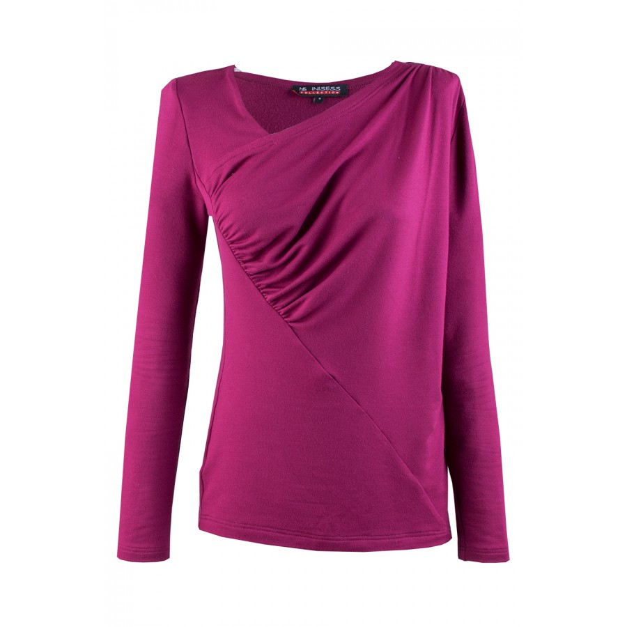 Soft Knitted Blouse 23526 / 2023 Soft Knitted Blouse 23526 / 2023