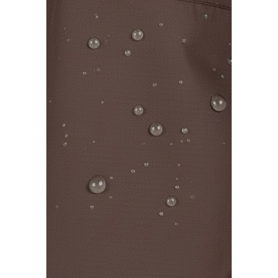 Women's Waterproof Jacket with Hood in Brown 25509 / 2025 Women's Waterproof Jacket with Hood in Brown 25509 / 2025