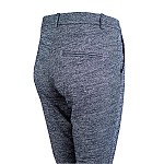 Pantaloni de lână pentru femei în culoarea gri melanj – Eleganță și confort pentru toamna-iarna 25502 / 2025 Pantaloni de lână pentru femei în culoarea gri melanj – Eleganță și confort pentru toamna-iarna 25502 / 2025