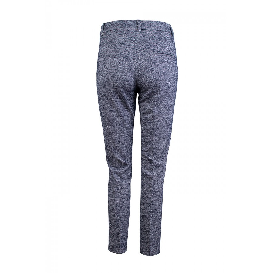 Pantaloni de lână pentru femei în culoarea gri melanj – Eleganță și confort pentru toamna-iarna 25502 / 2025 Pantaloni de lână pentru femei în culoarea gri melanj – Eleganță și confort pentru toamna-iarna 25502 / 2025