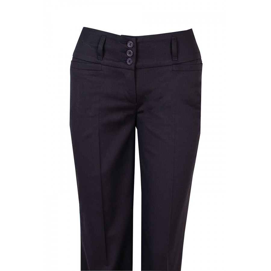Classic Women's Straight Leg Trousers 25503 Brown / 2025 Classic Women's Straight Leg Trousers 25503 Brown / 2025