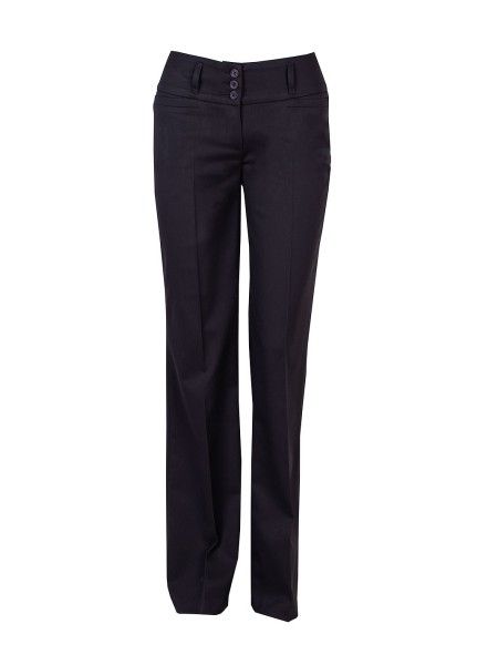 Classic Women's Straight Leg Trousers 25503 Brown / 2025 Classic Women's Straight Leg Trousers 25503 Brown / 2025