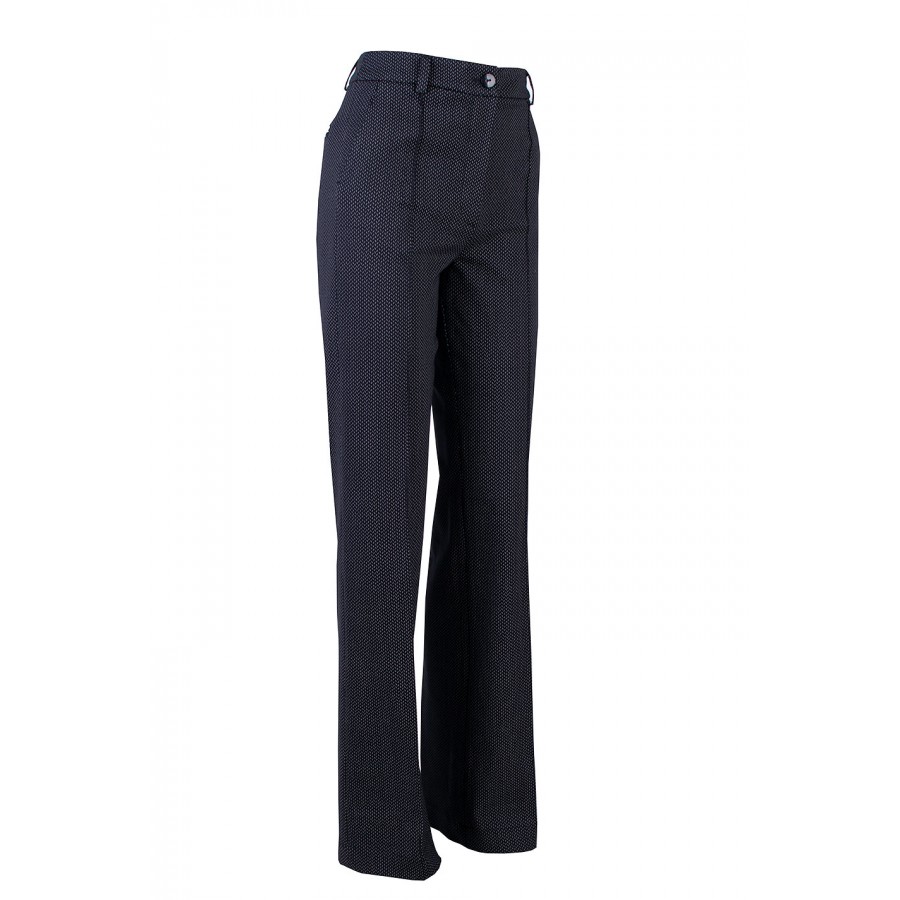 Klasik Siyah Kadın Geniş Paça Pantolon 25511 / 2025 Klasik Siyah Kadın Geniş Paça Pantolon 25511 / 2025