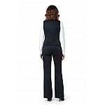 Klasik Siyah Kadın Geniş Paça Pantolon 25511 / 2025 Klasik Siyah Kadın Geniş Paça Pantolon 25511 / 2025