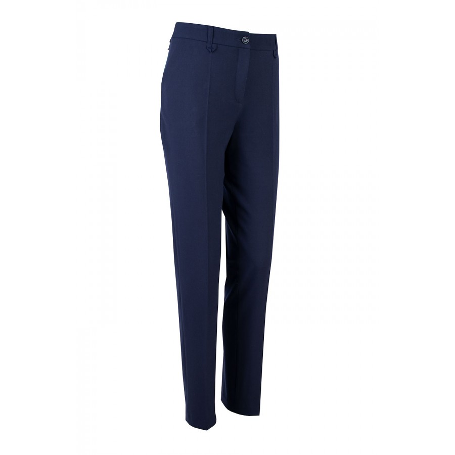 Elegant Blue Trousers – Classic from the New Fall – Winter Collection 25514 / 2025 Elegant Blue Trousers – Classic from the New Fall – Winter Collection 25514 / 2025