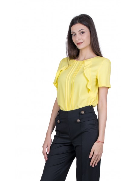 Women's Casual Blouse 22138 YELLOW / 2022