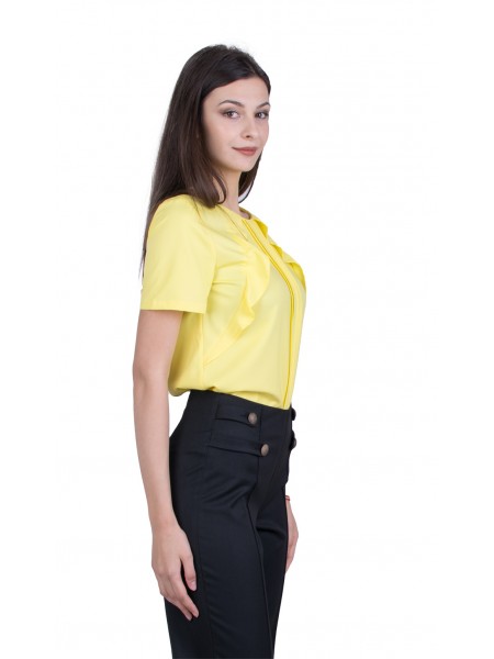 Women's Casual Blouse 22138 YELLOW / 2022