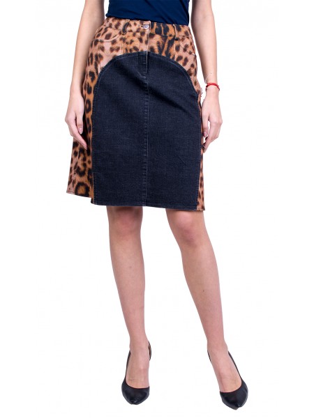 Denim Straight Skirt 20548 / 2021