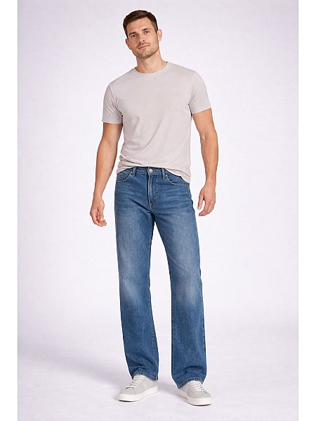 Men's Light Blue Denim Jeans – Freedom of Movement 1402 Blue / 2026
