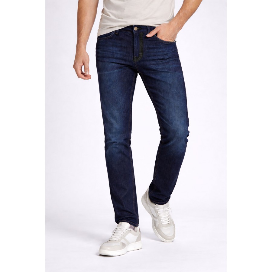 Men's Navy Jeans with a Modern Slim Fit 18501 / 2026