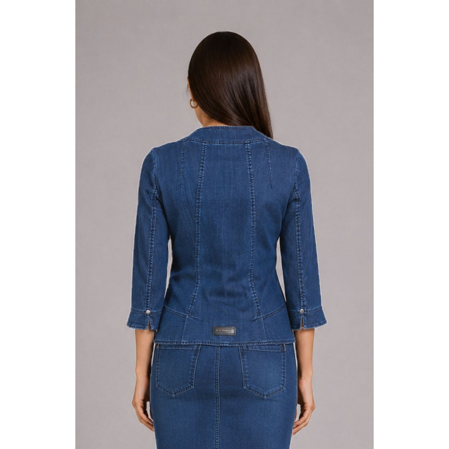 Women's Denim Spring Jacket 18129 A Women's Denim Spring Jacket 18129 A