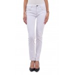 Women's Blouse Set with White Cotton Pants 19213 - 167 / 2019