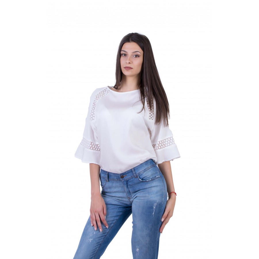 Set de bluză pentru femei cu pantaloni denim BN 20178 - 234 / 2020