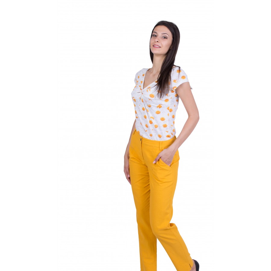 Bluză tricotată pentru femei Set cu blugi BN 20197 - 234 / 2020