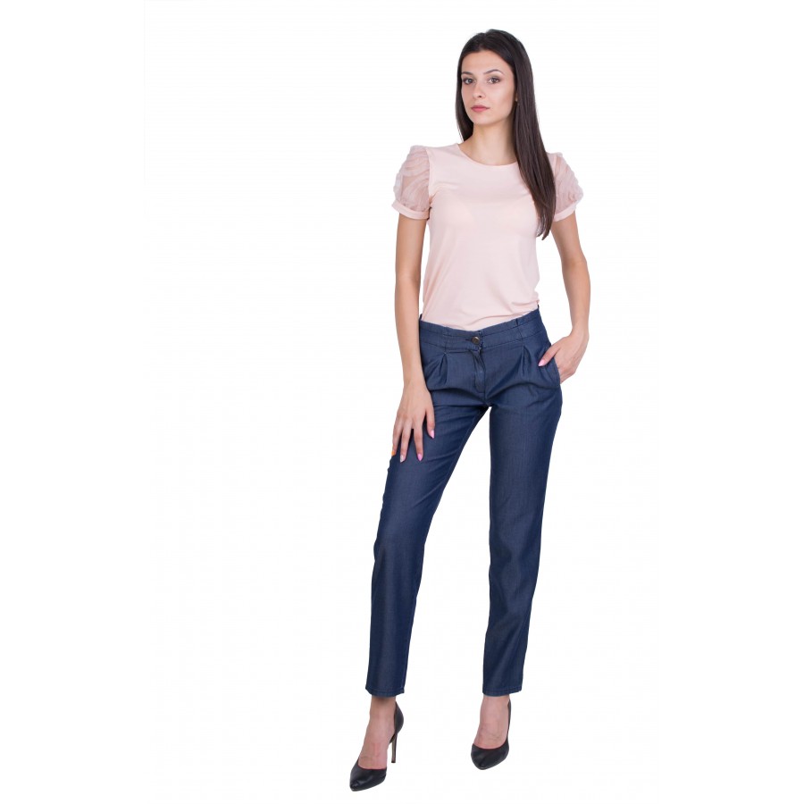 Women's Blouse Set with Denim Pants BN 20182 - 234 / 2020