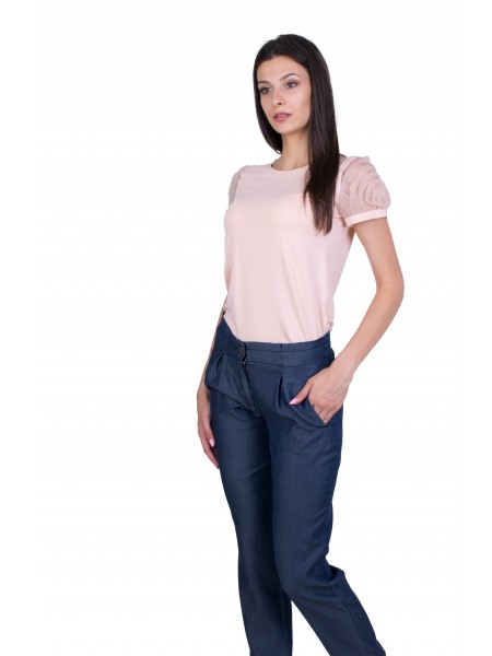 Ladies Set from Blouse with Denim Pants BN 20277 - 203 / 2020