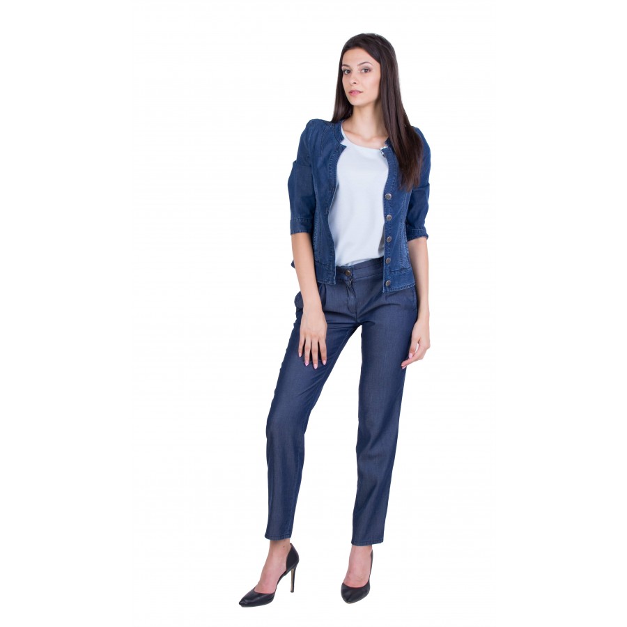 Women's Jacket Set with Denim Pants 17145 - 20203 / 2020