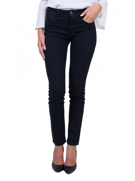 Women's Black Jeans with Elastane 19567/202