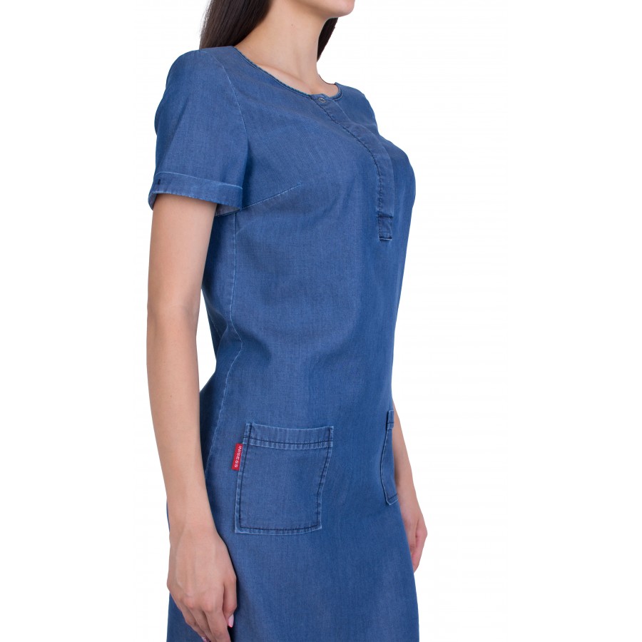 Kadın Denim Elbise by Tencel 20280 / 2020