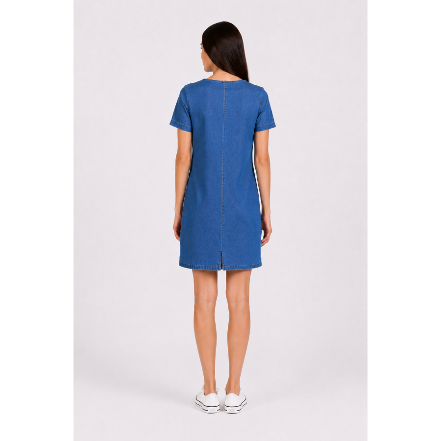 Kadın Denim Elbise by Tencel 20280 / 2020 Kadın Denim Elbise by Tencel 20280 / 2020