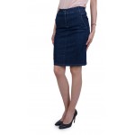 Ladies Blouse Set with Denim Skirt 21807