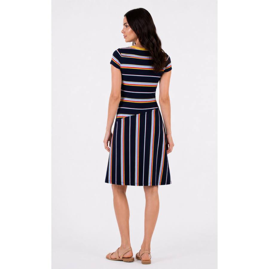 Women's Summer Knitted Dress 21701 / 2021 Women's Summer Knitted Dress 21701 / 2021