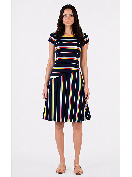 Rochie tricotată de vară pentru femei 21701 / 2021