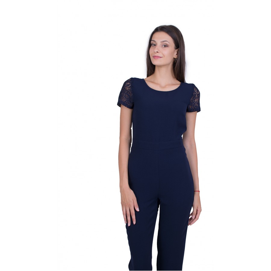 Dark Blue Ladies Overalls 21163