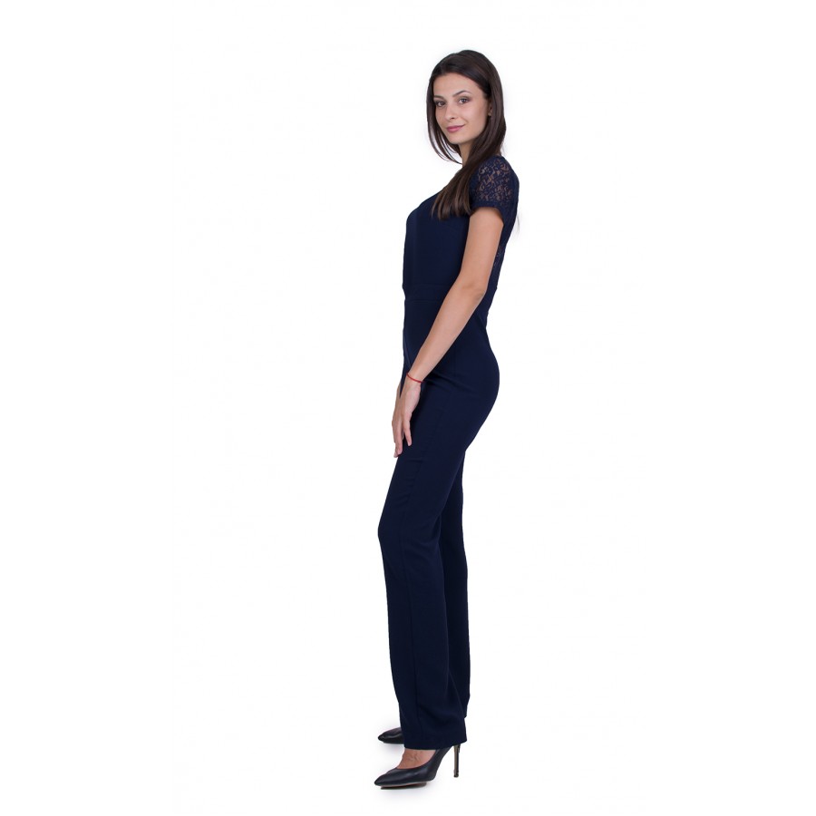 Dark Blue Ladies Overalls 21163