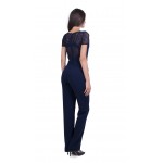 Dark Blue Ladies Overalls 21163