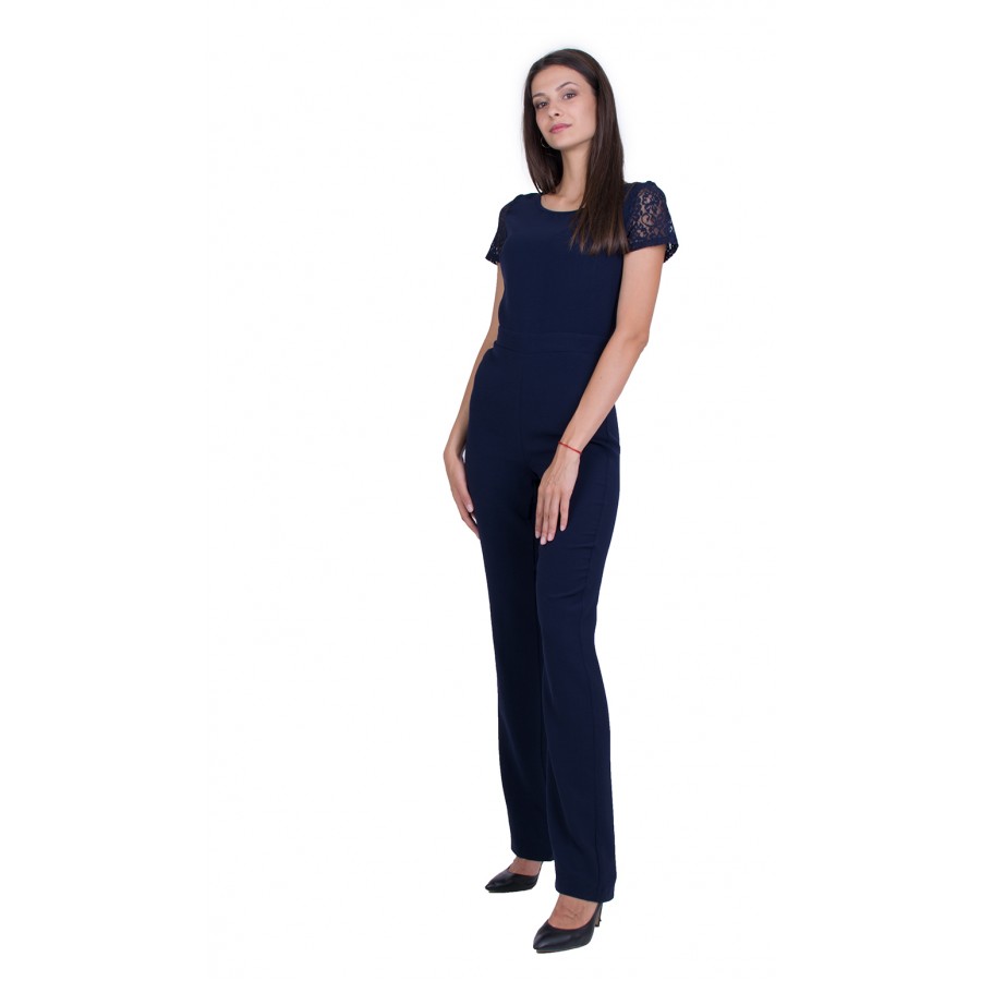 Dark Blue Ladies Overalls 21163