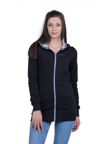 Siyah Kadın Sweatshirt J 21901 / 2021