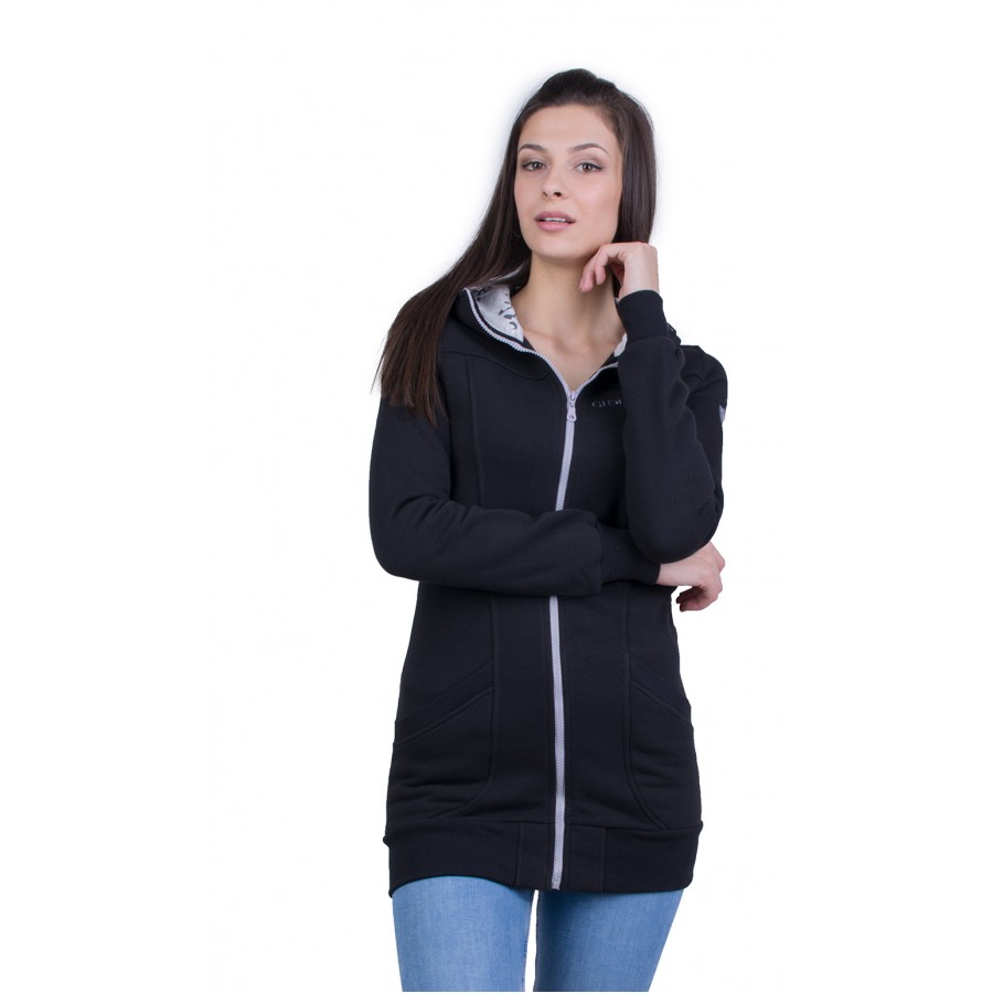 Siyah Kadın Sweatshirt J 21901 / 2021