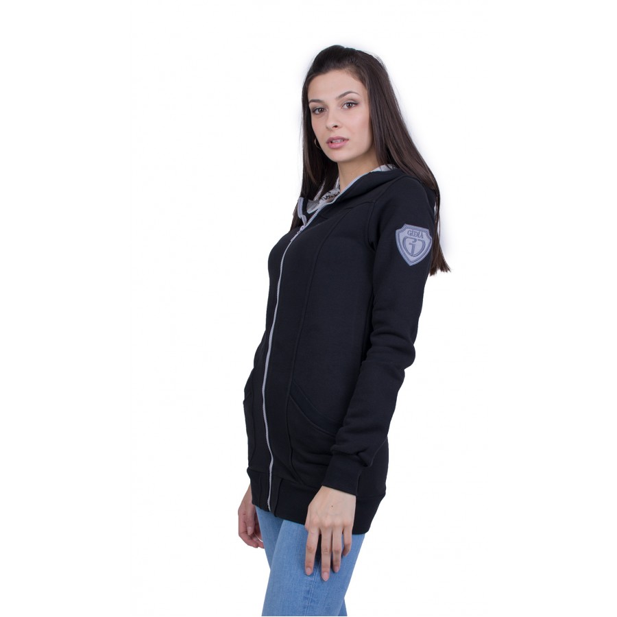 Siyah Kadın Sweatshirt J 21901 / 2021