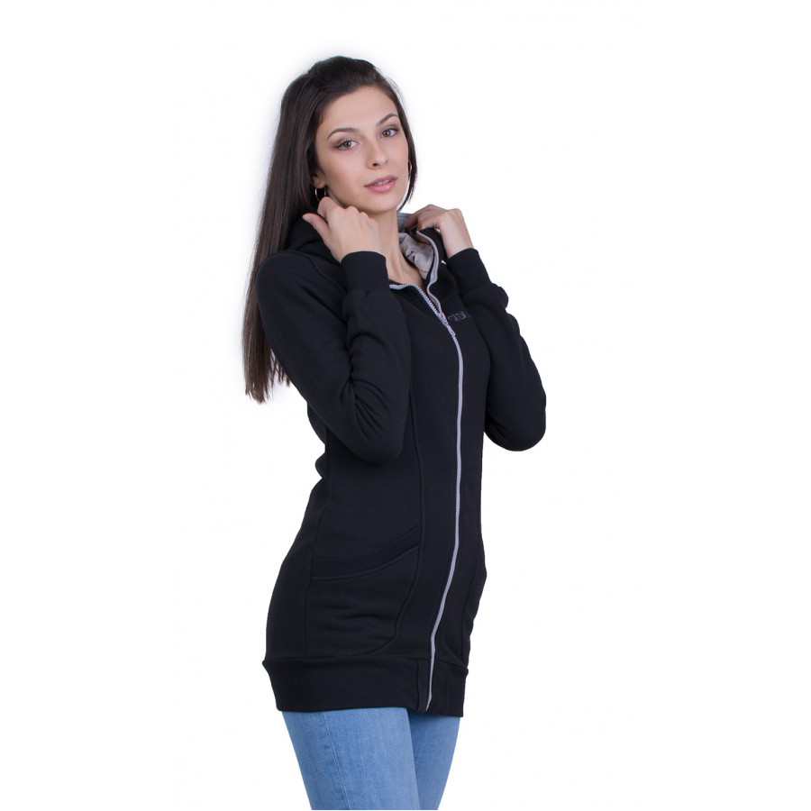 Siyah Kadın Sweatshirt J 21901 / 2021