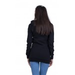 Siyah Kadın Sweatshirt J 21901 / 2021