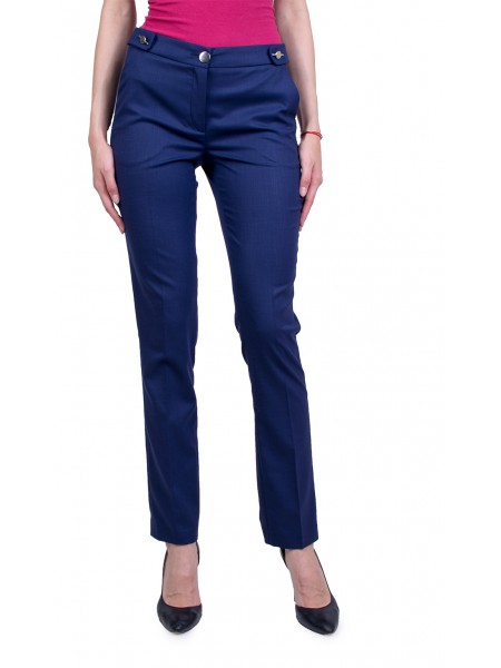 Dark Blue Ladies Formal Pants 21160