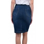 Denim Straight Skirt 20548 / 2021