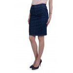 Denim Skirt Business Length 21157