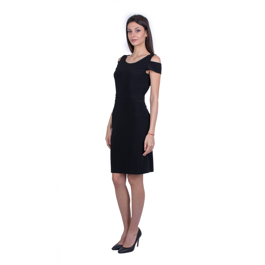 Black Fitted Dress 21102 / 2021