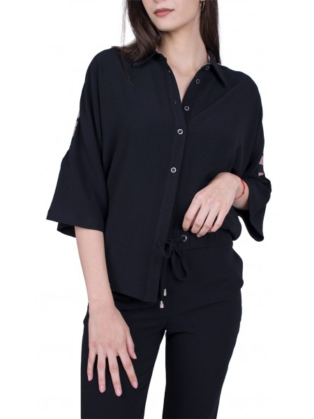 Women's Black Shirt 22215 / 2022