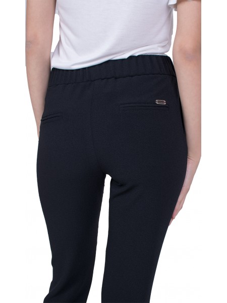 Women's Black Sports Pants 22214 / 2022