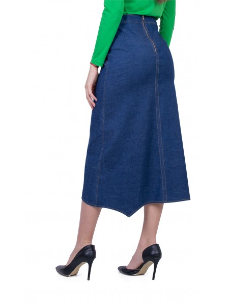 Long Denim Skirt 22102 / 2022